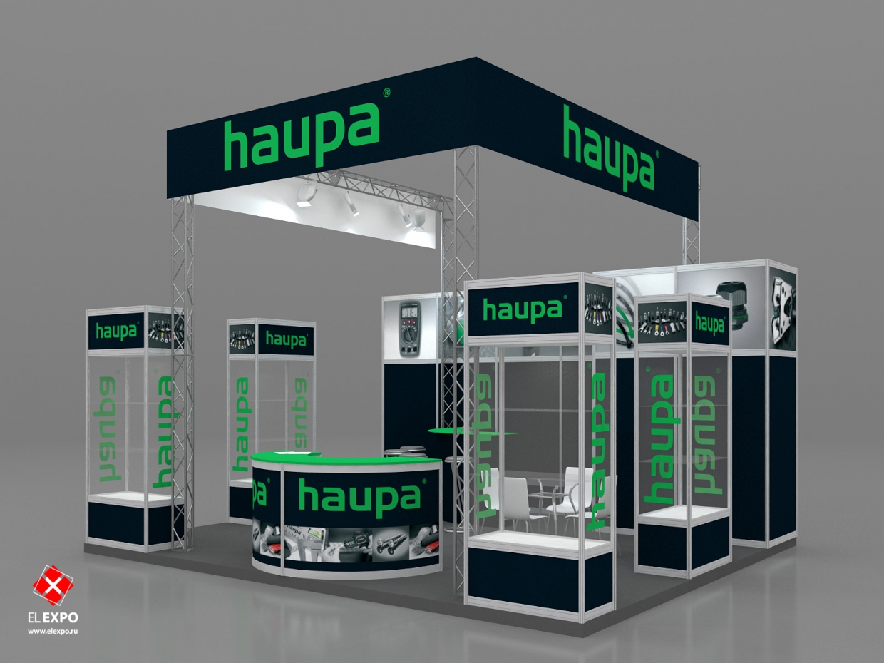 Haupa - изготовление выставочных стендов в Самаре и Новосибирске