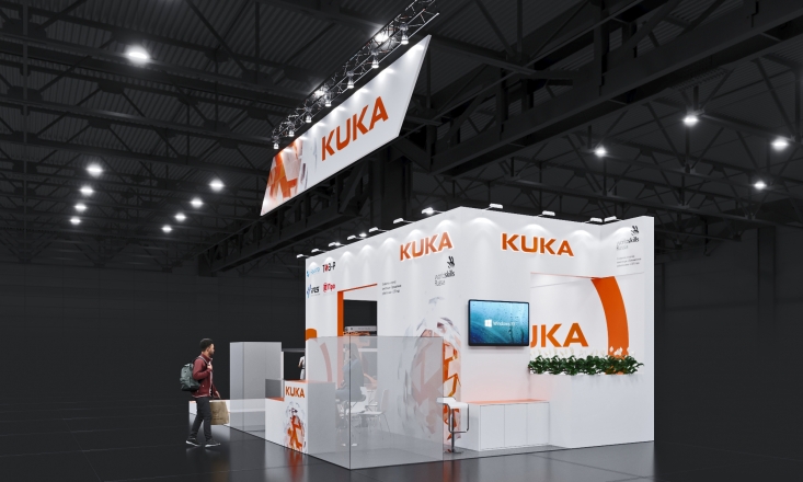 KUKA - изготовление выставочных стендов в Самаре и Новосибирске