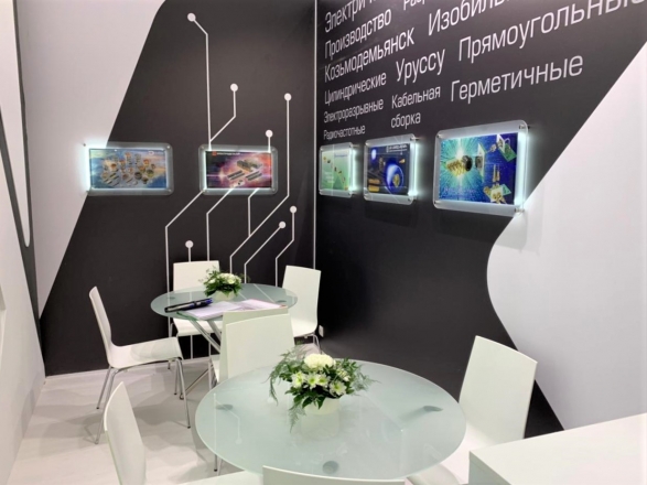 ЭЛЕКТРОСОЕДИНИТЕЛИ - изготовление выставочных стендов в Самаре и Новосибирске