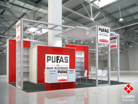 Pufas - изготовление выставочных стендов в Самаре и Новосибирске