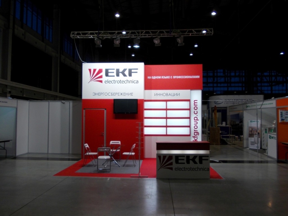 EKF - изготовление выставочных стендов в Самаре и Новосибирске