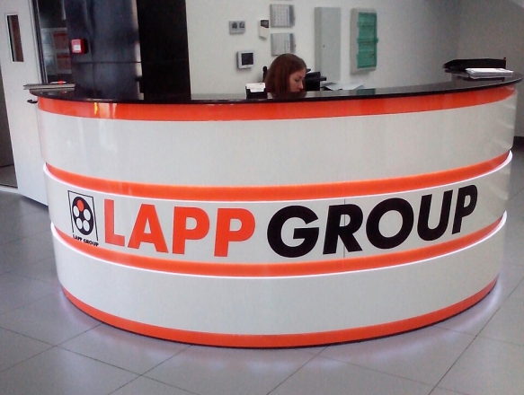 LAPP GROUP - изготовление выставочных стендов в Самаре и Новосибирске