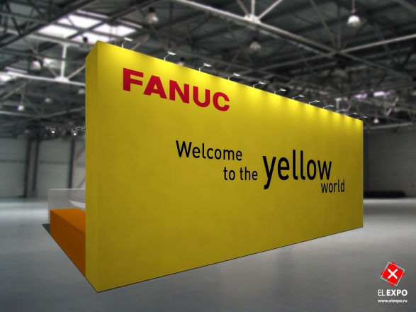 Fanuc - изготовление выставочных стендов в Самаре и Новосибирске